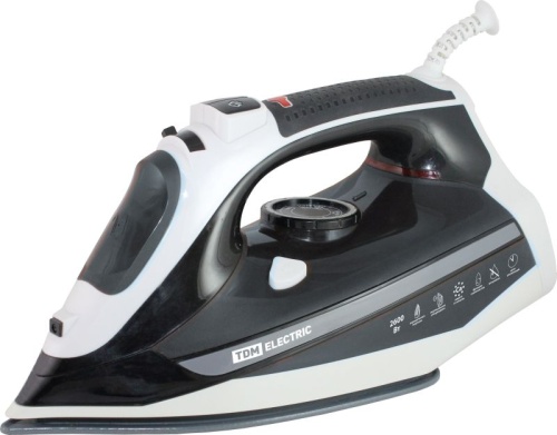 Утюг Меркурий 3, 2600 Вт, кер., верт. отпар., антинакипь, антикапля, самоочистка, автоотключ., TDM | код SQ4010-0003 | TDM
