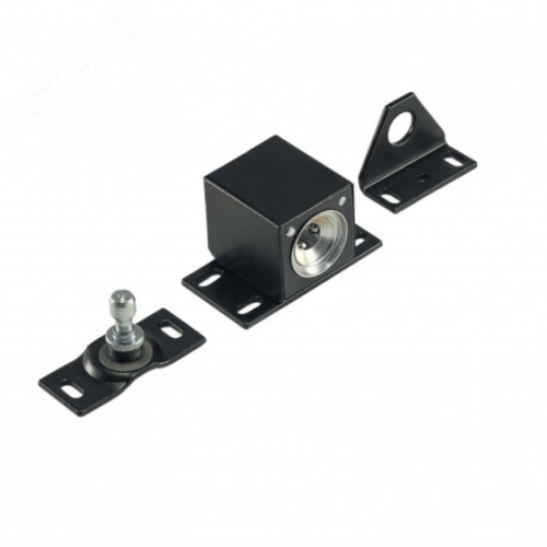 Замок электромеханический накладной универсальный миниатюрный | код Promix-SM102.00.1 black | Promix