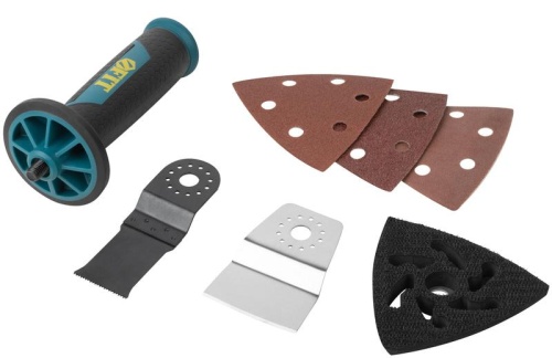 МФИ акк, Бесщеточный, 20В, 10500-20000 ход/мин, 3?, рез. накл., коробка | код 79921 | FIT фото 7