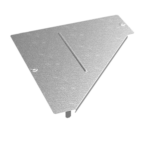 Крышка переходника левого Стандарт HDZ 500х150 Промрукав | код PR16.1986 | ПРОМРУКАВ