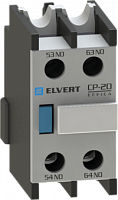 Приставка контактная СP-02 2NC для контакторов CC10 и eTC60 | код CP2-02 | ELVERT