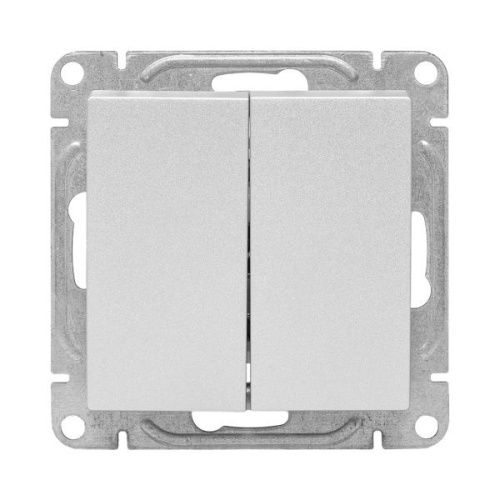 Эпика Механизм выключателя 2кл. проходной алюминий EKF | код UP1-SWA-21 | EKF фото 3