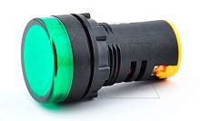 Светосигнальная арматура SK 230VAC, 22мм, IP65, зеленая | код SK22D230VGREEN | SEL