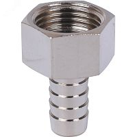 Штуцер ВР никелированный 1/2'x12 | код SFT-0066-001212 | STOUT