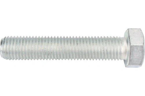 Болт DIN933 М16х80 шестигранная голова полная резьба класс прочности 8.8 покрытие цинк ЭТМ
