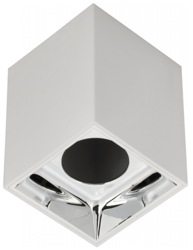 Светильник 4112 накл. поворотн. GU10 белый/хром пласт. IEK | код LT-UPB0-4112-GU10-1-K23 | IEK Светильник 4112 накл. поворотн. GU10 белый/хром пласт. IEK | код LT-UPB0-4112-GU10-1-K23 | IEK