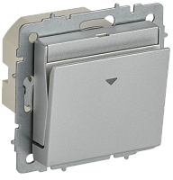 BRITE Выключ. карточный 30А ВС10-1-8-БрА алюм. IEK | код BR-V11-0-10-K47 | IEK