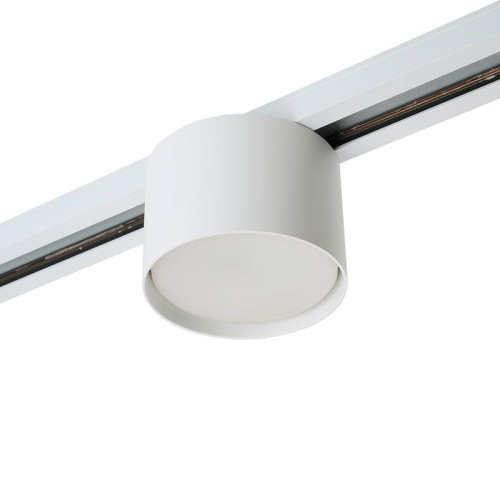 Светильник трековый на шинопровод ДПО GX53 без лампы IP40 белый | код 51122 | Feron