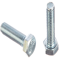 Болт DIN933 М10х30 шестигранная голова полная резьба класс прочности 8.8 покрытие цинк | код A020010030520 | РФ