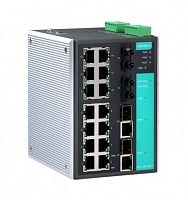 Коммутатор EDS-518A-MM-ST Ethernet switch 16 10/100 BaseTx, 2 100 BaseFx multi mode, ST | код 00-06046716 | MOXA