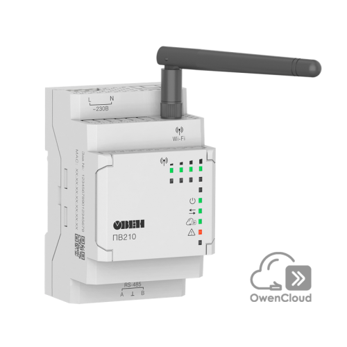 Шлюз сетевой для доступа к сервису OwenCloud ПЕ210-230 | код 116099 | ОВЕН фото 3 Шлюз сетевой для доступа к сервису OwenCloud ПЕ210-230 | код 116099 | ОВЕН фото 3