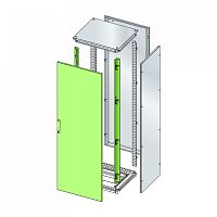 Дверь ENUX 2000x400мм (ВxШ) с 2 передними стойками, RAL7035, IP55 | код EUPO-040200 | ETA