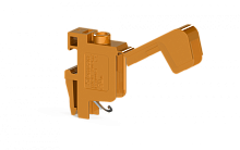 422 057, Клеммник для трансформатора, винт.зажим, 4 мм.кв., (оранжевый), TRV 4B | код 0.0.0.4.22057 | KLEMSAN