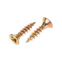 Саморез универсальный KRANZ 3х16, желтый цинк, упаковка поставщика ( 32 000 шт. ) | код 1111-0316-1 | KRANZ