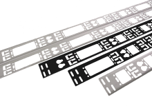 Вертикальный кабельный органайзер в шкаф, ширина 75 мм 36U | код ВКО-М-36.75 | ЦМО