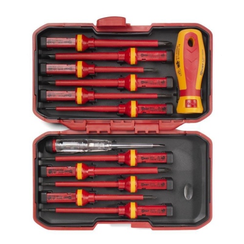 Набор диэлектрического отверток Профи НИО-4412 | код 78615 | КВТ