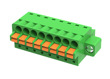MC-RJ3.81H08P-K-0001 Клемма МС, пруж. зажим, шаг 3.81мм, 8 конт., шт | код MC-RJ3.81H08P-K-0001 | SUPU