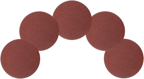 Круги шлифовальные сплошные (липучка), алюминий-оксидные, 125 мм, 5 шт Р 60 | код 39773 | FIT фото 5