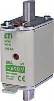 Предохранитель NH-00/aM 80A 690V KOMBI | код 004182413 | ETI
