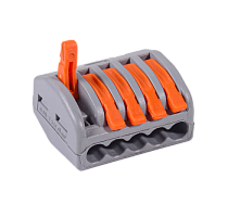 Клемма соединительная СМК-222-415, 5 шт. Вихрь, , Шт | код 73/12/3/11 | ВИХРЬ