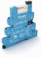 Интерфейсный модуль (сборка 34.51.7.060.0010 + 93.66.3.230), электромеханические реле, серия MasterPLUS, 1CO 6A, питание 230-240В AC, подавление утечки тока, категория защиты IP20, безвинтовые клеммы Push-in | код 396132300060 | FINDER Сери