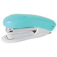 Степлер №10 BRAUBERG Original, до 12 листов, с антистеплером, бирюзовый, 227765 | код 227765 | BRAUBERG