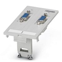 Передняя панель VS-SI-FP-2DSUB9-GC-BU/ST | код 1657708 | PHOENIX CONTACT