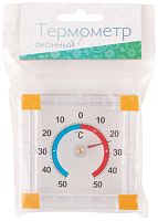 Термометр оконный биметаллический ТББ квадратный | код 67910 | FIT