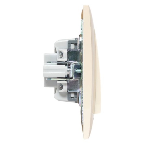 Валенсия выключатель 1-кл. 10А кремовый перекрестный EKF | код EWV10-221-20 | EKF фото 3