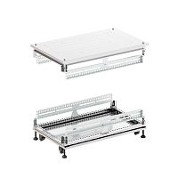 Крыша основание преперфорированные IT-CQE 800x600, RAL7035 | код RGIT806F | DKC