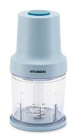 Измельчитель электрический Hyundai HYC-P3138 0.8л. 300Вт голубой/белый | код 1782576 | HYUNDAI