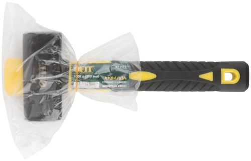 Кувалда кованая Профи 1кг фибергласовая усилен. ручка FIT 45221 фото 3