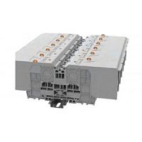 BS10-GY, Клемма болтовая BS, 150 мм.кв., серый, шт | код 11070000003 | DEGSON