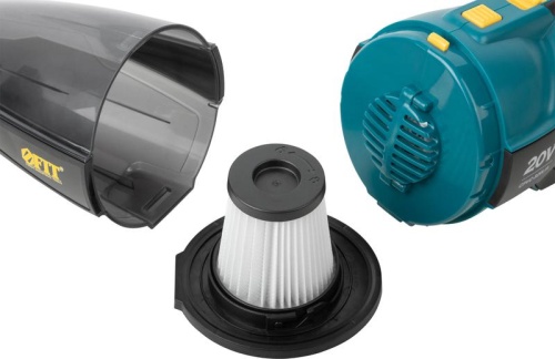 Пылесос аккумуляторный бесщеточный 20В 8кПа FIT 79924 фото 8 Пылесос аккумуляторный бесщеточный 20В 8кПа FIT 79924 фото 8