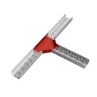 Отвод для лотка Т-образ. 150х80 сталь 1мм "ПЛЮС" TDplus80-150 КМ PL0566