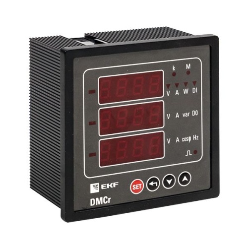 Цифровой измерительный прибор комбинированный DMC-r с интерфейсом RS-485 на панель 96x96 (квадратный вырез) PROxima | код DMC-963r | EKF фото 2