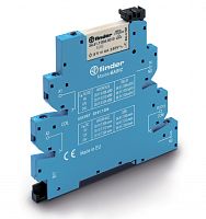 Интерфейсный модуль (сборка 34.51.7.012.0010 + 93.61.7.024), электромеханическое реле, серия MasterBASIC, 1CO 6A, контакты AgNi, питание 12В AC/DC, категория защиты IP20, винтовые клеммы | код 391100120060 | FINDER