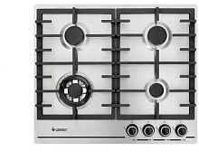 Газовая варочная поверхность Gefest ПВГ 1214-01 К5 нержавеющая сталь | код 1395143 | GEFEST