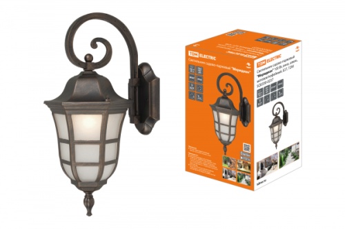 Светильник садово-парковый Меридиан 100 Вт, вниз, алюм., матовое/кофейный, Е27, TDM | код SQ0330-0237 | TDM Светильник садово-парковый Меридиан 100 Вт, вниз, алюм., матовое/кофейный, Е27, TDM | код SQ0330-0237 | TDM