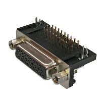 Разъём D-SUB RUICHI DHR-26FB, 26 контактов | код 61925 | Ruichi