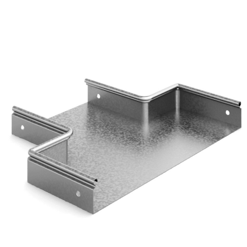 Переход прямой центральный 200х100 ППЦ 200х100 | код 030321 | OSTEC