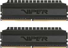 Память DDR4 2x8GB 3200MHz Patriot PVB416G320C6K Viper 4 Blackout RTL Gaming PC4-25600 CL16 DIMM 288-pin 1.35В dual rank с радиатором Ret | код 1210863 | PATRIOT