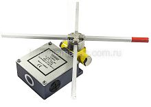 Перекрестный концевой выключатель, рычаг 200 мм, c бесконечным шагом, (угол поворота 2х180градусов), CSM10 | код CSM10 | EMAS