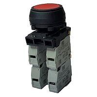 Выключатель Briswik КЕ 181/2м красный 1но+1нз Цилиндр IP66 УХЛ2 10А | код aZ-DB-6Ai-0221 | Briswik