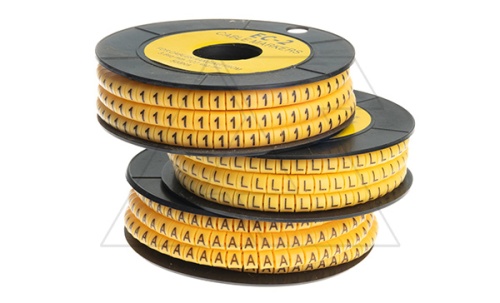 Маркер для проводов 4.0-6.0мм2 - L, 500 шт. | код EC2_4_C | RCCN Маркер для проводов 4.0-6.0мм2 - L, 500 шт. | код EC2_4_C | RCCN