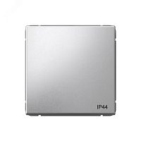 Переключатель 1-кл. ArtGallery IP44 10AX механизм алюм. | код GAL440361 | Systeme Electric