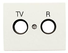 Накладка для TV-R розетки, серия OLAS, цвет белый жасмин | код 8450 BL | ABB