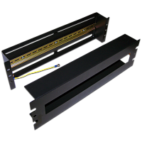 19 панель с DIN-рейкой для установки электроавтоматов, 3U | код TWT-CB-DINRL/3U | TWT