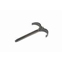 Крюк с дюбелем двойной для 2-х труб | код 12573881002 | Rehau