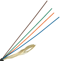 ВО кабель универсальный, Distribution, нг(А)-HF, 2 волокна, OM3, черный | код LAN-OFC-DU2-M3-HF | LANMASTER